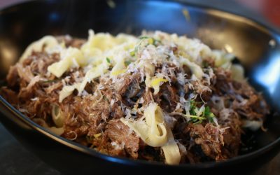 Duck Bolognaise with Gluten Free Pasta