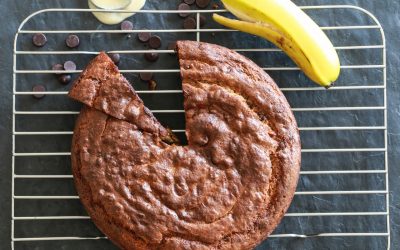 Chocolate banana cake