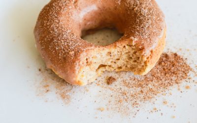 Apple cider baked gluten free donuts