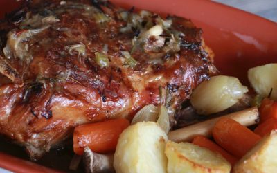 Slow roasted Lamb